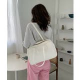 スクエアビックボストンバッグ | by muni:r | 詳細画像3