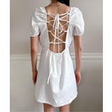 バックポイントシャーリングミニワンピース | by muni:r | 詳細画像46 