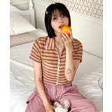 ストライプジップアップTシャツ | by muni:r | 詳細画像39