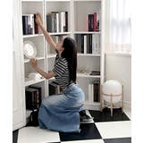 ストライプジップアップTシャツ | by muni:r | 詳細画像4