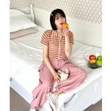 ストライプジップアップTシャツ | by muni:r | 詳細画像40