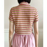 ストライプジップアップTシャツ | by muni:r | 詳細画像48