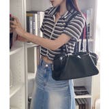 ストライプジップアップTシャツ | by muni:r | 詳細画像7