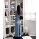 ストライプジップアップTシャツ | by muni:r | 詳細画像9