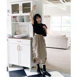 シャーリングクロップド半袖Tシャツ | by muni:r | 詳細画像23