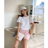 シャーリングクロップド半袖Tシャツ | by muni:r | 詳細画像3