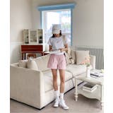 シャーリングクロップド半袖Tシャツ | by muni:r | 詳細画像5