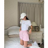 シャーリングクロップド半袖Tシャツ | by muni:r | 詳細画像9