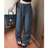 ストラップバンディングワイドロングパンツ | by muni:r | 詳細画像11 