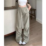 ストラップバンディングワイドロングパンツ | by muni:r | 詳細画像14 