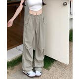 ストラップバンディングワイドロングパンツ | by muni:r | 詳細画像16 