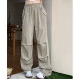 ストラップバンディングワイドロングパンツ | by muni:r | 詳細画像18 