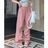 ストラップバンディングワイドロングパンツ | by muni:r | 詳細画像20 