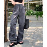 ストラップバンディングワイドロングパンツ | by muni:r | 詳細画像7 