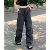 ストラップバンディングワイドロングパンツ | by muni:r | 詳細画像9 