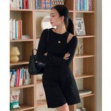 スリムフィットショルダースリットロングTシャツ 2023 FW | by muni:r | 詳細画像1