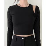 スリムフィットショルダースリットロングTシャツ 2023 FW | by muni:r | 詳細画像16