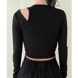 スリムフィットショルダースリットロングTシャツ 2023 FW | by muni:r | 詳細画像18