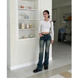 スリムフィットショルダースリットロングTシャツ 2023 FW | by muni:r | 詳細画像28