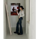 スリムフィットショルダースリットロングTシャツ 2023 FW | by muni:r | 詳細画像29