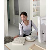 デイリーUネック無地Tシャツ/2023 FW COLLECTION | by muni:r | 詳細画像16