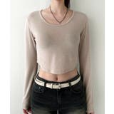 デイリーUネック無地Tシャツ/2023 FW COLLECTION | by muni:r | 詳細画像45