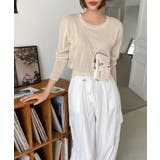 デイリーカラーラウンドニット/2023 FW COLLECTION | by muni:r | 詳細画像41