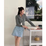 ケーブル編みニットカーディガン/2023 FW COLLECTION | by muni:r | 詳細画像10