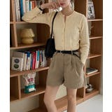 ケーブル編みニットカーディガン/2023 FW COLLECTION | by muni:r | 詳細画像65