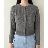 ケーブル編みニットカーディガン/2023 FW COLLECTION | by muni:r | 詳細画像80