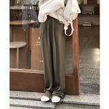 ピンタックワイドカラースラックス | by muni:r | 詳細画像12 