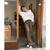 ピンタックワイドカラースラックス | by muni:r | 詳細画像20 