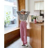 ピンタックワイドカラースラックス | by muni:r | 詳細画像43 