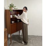 ピンタックワイドカラースラックス | by muni:r | 詳細画像5 