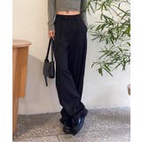 ピンタックワイドカラースラックス | by muni:r | 詳細画像60 