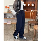 ピンタックワイドカラースラックス | by muni:r | 詳細画像63 