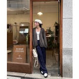 ピンタックワイドカラースラックス | by muni:r | 詳細画像75 