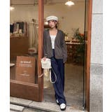 ピンタックワイドカラースラックス | by muni:r | 詳細画像76 