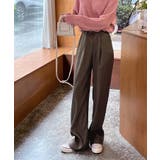 ピンタックワイドカラースラックス | by muni:r | 詳細画像88 