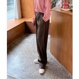 ピンタックワイドカラースラックス | by muni:r | 詳細画像91 