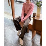 ピンタックワイドカラースラックス | by muni:r | 詳細画像95 