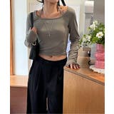 ホルターネッククロップドロングTシャツ | by muni:r | 詳細画像29