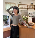 ホルターネッククロップドロングTシャツ | by muni:r | 詳細画像30