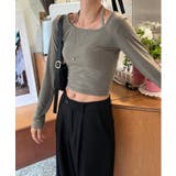 ホルターネッククロップドロングTシャツ | by muni:r | 詳細画像31