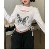 ユニークレイヤードプリントTシャツ | by muni:r | 詳細画像10