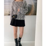グラデーションボートネックニット/2023 FW COLLECTION | by muni:r | 詳細画像9