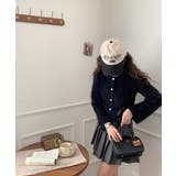 リボンアンゴラ風ニットカーディガン | by muni:r | 詳細画像10