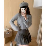 リボンアンゴラ風ニットカーディガン | by muni:r | 詳細画像2