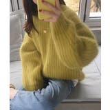 ソフトリブラウンドカラーニット | by muni:r | 詳細画像10