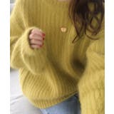 ソフトリブラウンドカラーニット | by muni:r | 詳細画像13